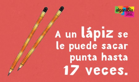 Y tú, ¿cuántas veces le has sacado punta a tu lápiz antes de perderlo?